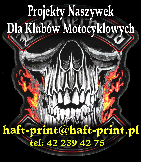 naszywki motorowe naszywki dla motocyklistów naszywki na kurtki motocyklowe wykonywanie naszywek motocyklowych haftowanie naszywek dla motocyklistów wykonywanie naszywek dla klubu motorowego naszywki dla motocyklistów naszywki motocyklowe naszywki plakiet